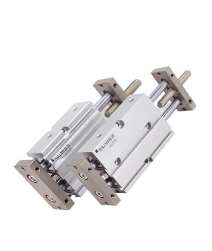 Vérin pneumatique TDAJ 16 20 25 32 40 double tige à course réglable