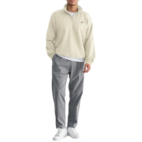 Image of PROSHARX Quarter Zip Style Sweatshirt | Soft & Warm Fleece Sweatshirt Hoodie with Zip
