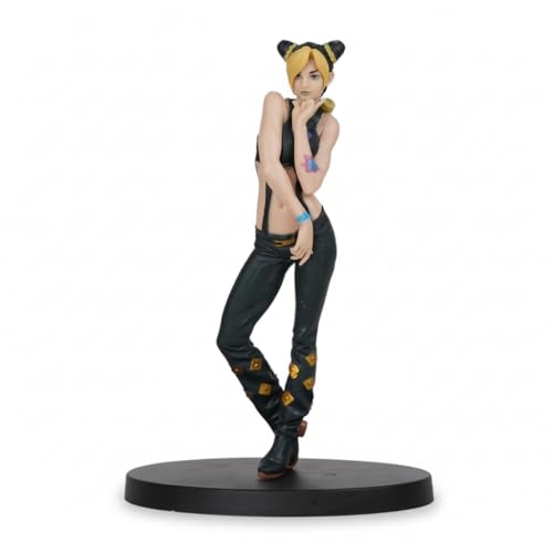 Image of Offo JoJo's Bizarre Adventure Jolyne Cujoh Action Figure | Lightweight Durable PVC Anime Collectible for Home, Office Desk & Study Table | Modern Showpiece for Fans & Action Figure Collectors