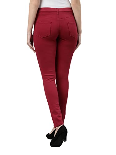 Image of GO COLORS Women Mid Rise Premium Straight Jeans