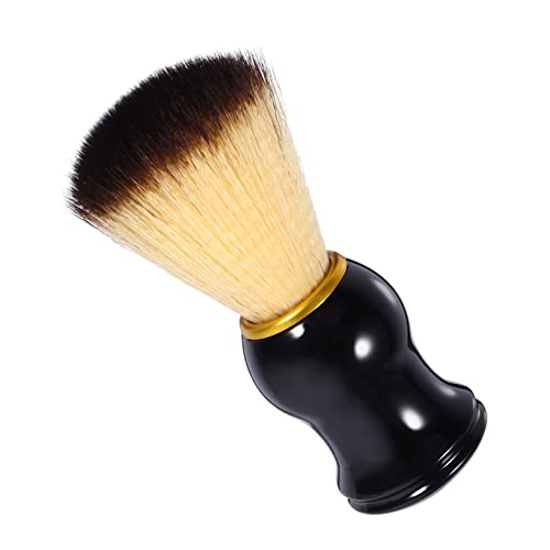 FRCOLOR Men's Shaving Brush Black Men's Beard Comb Beard Care Shaving Brush and Bowl Random Color
