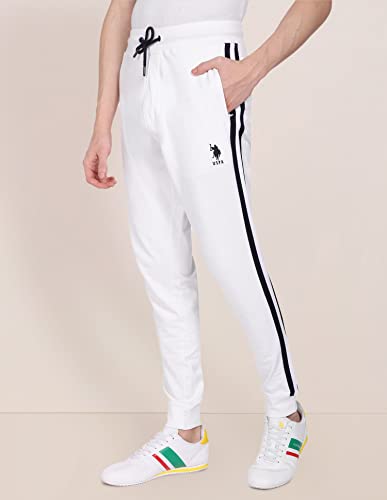 Image of U.S. POLO ASSN. Solid Cotton Joggers