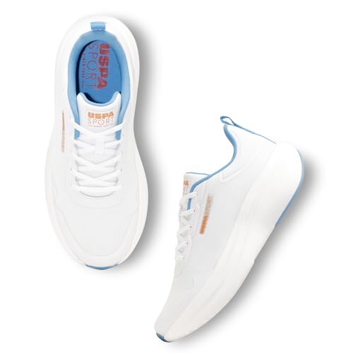 U.S. Polo Assn. Blaze|USPA Sport Walking Shoes for Man White