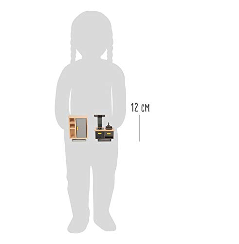 Small Foot Puppenhausmöbel-Set Modern aus Holz und Kunststoff, Puppenhaus-Zubehör für Kinder ab 3 Jahren, 11742 – Bild 8