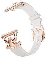 【異素材MIXデザインの高見えスリムバンド】やさしい雰囲気と使いやすさを両立した、異素材ミックスのおしゃれなバンドです。やわらかなシリコン素材にアクセサリーのようなモチーフデザインを組み合わせることで、手元を上品に彩ります。バンドはスリム幅で作られており、手首をすっきり細く見せてくれるのも嬉しいポイント。ボリューム感が苦手な方にもぴったりで、ブレスレットなどと重ねて使うのにもおすすめです。どんなスタイルにもなじみやすく、毎日のコーディネートにぴったりなアイテムです。 【デザインモチーフが魅力的な...