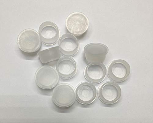 Image of Protection Force Plug for 9 /16 inch-14mm Hole (Pack of 25) 5 /8-11 UNC 5 /8-18 UNF M16 Thread Nut Cover Seal LDPE Plastic Mount