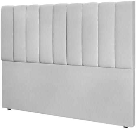 Cabeceira Cama Box Casal Queen 160 cm Linho Cinza Siena - Loja Mo...
