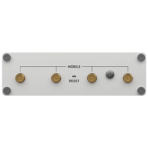 Image of Teltonika TRB500000000 Model TRB500 Industrial 5G Gateway; Speeds of up to 1 Gbps; Auto APN; 2x Inputs /Outputs; For use in Europe, Middle East, Africa, Oceania, Brazil; Not for use in USA