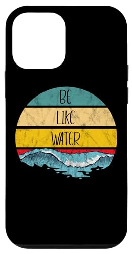 水のように武道道教海レトロヴィンテージアート スマホケース iPhone 12 mini 用