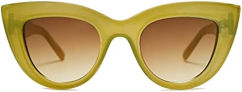 SOJOS Retro Small Vintage Cat Eye Sunglasses for Women Cute Fashi...