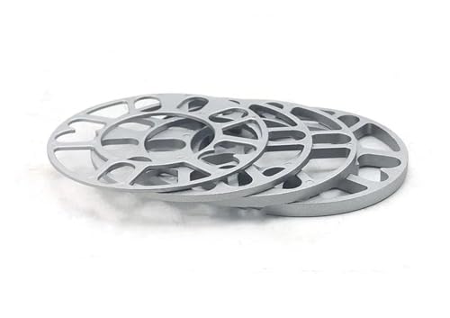 Distanciador De Rueda 4 Piezas Espaciadores Rueda Coche Universales 3 Mm 5 Mm 8 Mm 10 Mm Compatibles Con 4 X 100, 4 X 114,3, 5 X 100, 5 X 108, 5 X 114,3, 5 X 120 Separadores Ruedas(4PCS 3MM)