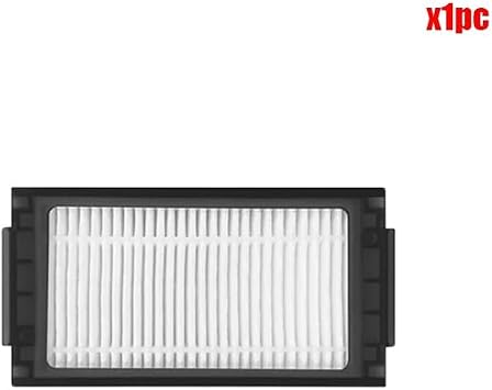 Hepa FIlter Mop Rags Replacement compatible with XiaoMi Mijia Robot Vacuum-Mop Pro / 2 Pro / MJSTS1 Vacuun Cleaner Main Brush Wheel Parts(Filter)