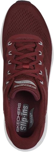 Skechers - Mens Arch Fit 2.0 - Lestur Slip On Shoes, Color Burgundy, Size: 11.5 M US2