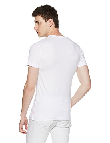Image of Jockey Men's Cotton Regular Fit T-Shirt (US34 White X-Large)