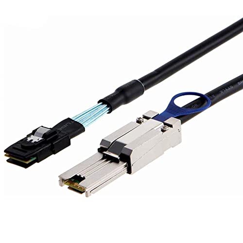 Câble Mini SAS SFF-8087 vers SFF-8088 noir cordon de transfert de données pour stockage SAS