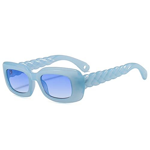 Lunettes de soleil femmes aux branches torsadées pour un style street photography