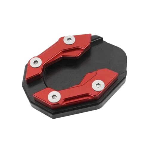 Extension béquille moto universelle : plaque support de pied latéral pour deux-roues