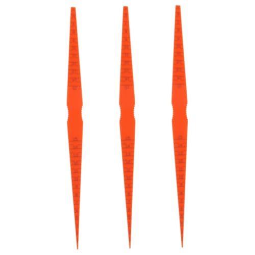 Unomor 3Pcs Taper Gauge for Automotive Measurement Precision Thickness Measuring Tool for Car Door Gaps Engine Hoods Surface Inspection User Friendly Feeler Gauge