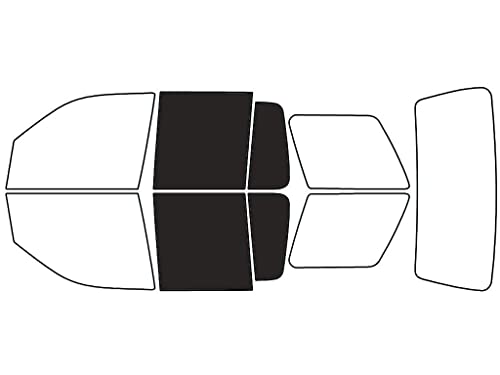 Rvinyl Window Tint Kit Compatible with Ford Explorer 2006-2010 - Back Precut Kit - 20%