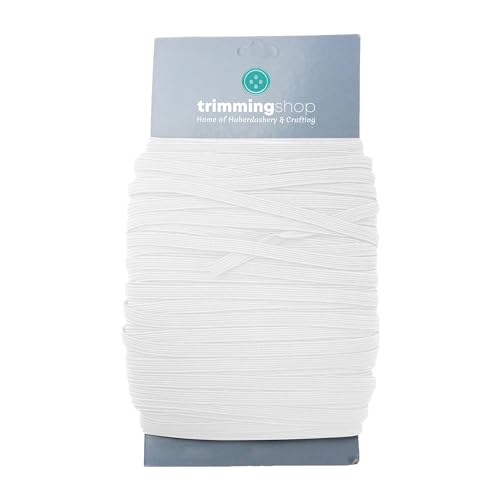 Cuerda Elastica 5Mm Blanca Marca Trimming Shop