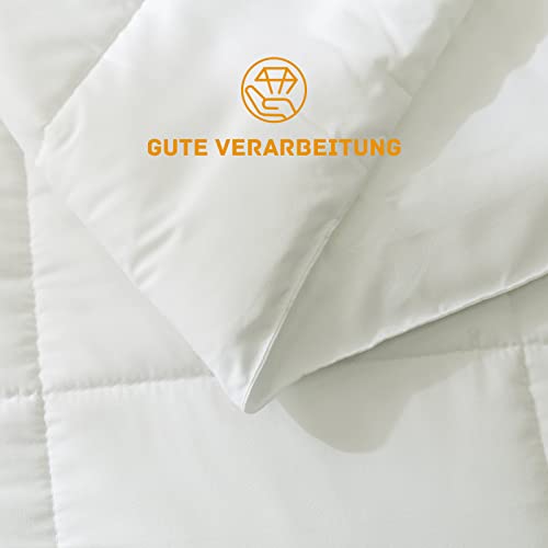 REDKEY 4 Jahreszeiten Bettdecke 135x200 cm Steppdecken - 2er Set Winterdecke Sommerdecke - Ganzjahresdecke für Sommer und Winter 135 x 200 cm - Image 8