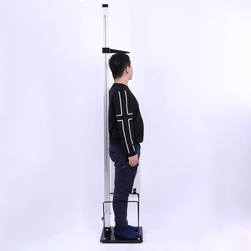 Ultra-Light & Portable Height Measuring Instrument, Aluminum Accurate Stadiometer 60-200 Cm, Physical Examination Height Measuring Device, Height & Sitting Height