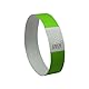 AVERY Zweckform TYVGN-50 Einlassbänder Tyvek 500 Stück (256x19mm, fortlaufend nummeriert, reiß- und wasserfest, sicherer Klebeverschluss, Eintrittsbänder, Event Armbänder, Securebänder) neongrün