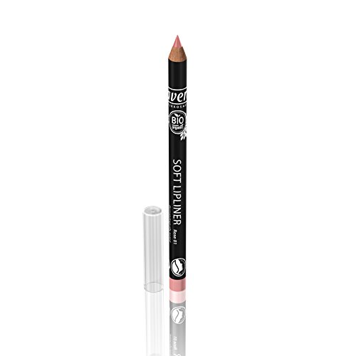 Lavera Natural Soft Lip Liner, Ultra-Smooth, Creamy Lip Pencil, Precisely Outline, Define and Fill In, Vegan, Organic (Rose #01) image 2