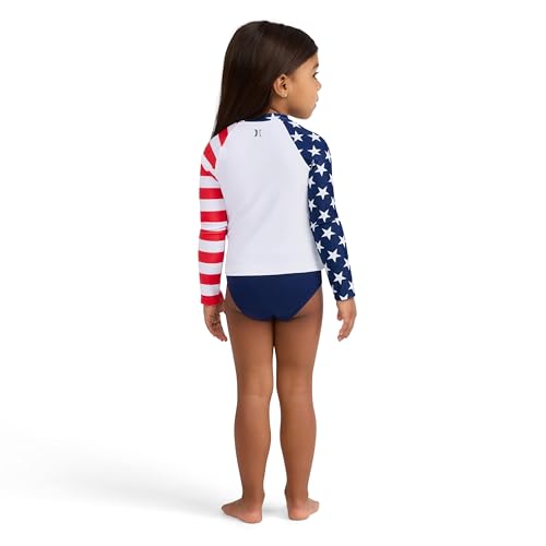 Image of Hurley Girls Two-piece Rashguard Set (Big Kid)