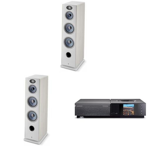 Focal Vestia No4 Light Wood Speakers & Naim Uniti Star Bundle (Uniti-Star, FVESTIAN4LW)