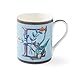 Spode Kit Kemp 12oz Alphabet Mug | Letter E- Unique Stylish Pattern | Fine China | Dishwasher Safe | For Coffee and Tea | Fabulous Gift | Home or Office Use -  1786424