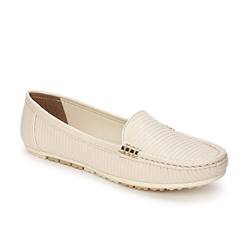 Image of Marc Loire Women Soft Comfortable Flat Loafers for Casual & Office Wear