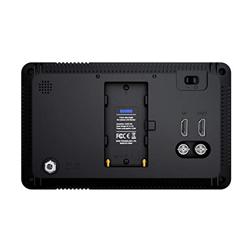 Image of Osee G7 7Inch New Version 3000 Nits Ultra Bright DSLR Camera Field HDR Monitor 1920x1200 3D LUT 3G SDI 4K HDMI in&Out Include Arm Trestle Dtap Cable V Mount Battery Plate Sunshade Pelican Case