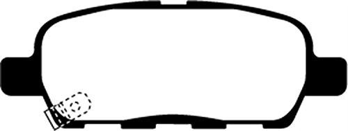 Image of EBC Brakes DP61666 6000 Series Greenstuff Truck and SUV Brake Pad