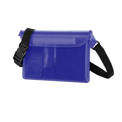 Bolsa De Praia Pochete Impermeável Prova D'Água Para Piscina Mar Chuva Com Alça Ajustável JustGoFit