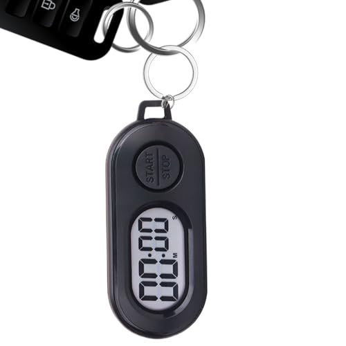 Detén el Temporizador, el Temporizador KeyBund Stop, Portable Stop -imer KeyBund para Sport | LCD Pantalla Digital Clock Light Countdown Accesorios para Parque Infantil