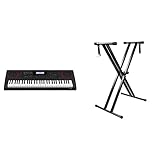 Product 1: A dual 15W amplification system delivers a smooth and dynamic sound that is simply unmatched by the competition Product 1: 800 Tones with user expansion and 260 Accompaniment styles with user expansion Product 1: 17 Track Recorder with 128...