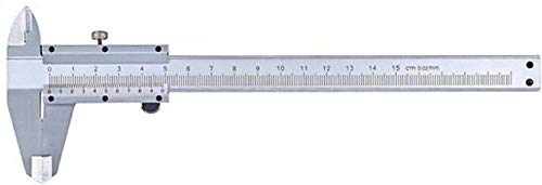 ISC Manual Vernier Caliper with Storage Box Case Gauge Ruler Tool Vernier Caliper (6" inch (150mm)) (B08P3S8LLB) Amazon Price History, Amazon Price Tracker