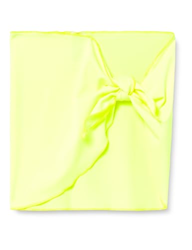 Haute pression Mädchen Paréo de Bain Fille Uni Überwurf für Schwimmbekleidung, gelb, fluoreszierend, 6 Jahre