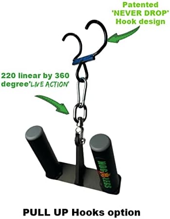 Miniatura 3 de LPGmuscle - Manijas para dominar, gancho y patas HOG