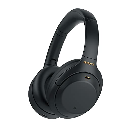 Sony WH-1000XM4 Wireless Noise Canceling Over-Ear Headphones (Black) with Wireless Audio Adapter (2 Items) - Image 3