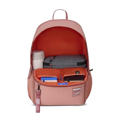 Image of Skybags Fuse 15.6 Inch Compatible Laptop Backpack 18L | 2 Compartments with Quick-Access Front Pocket | Air-Mesh Back Panel & Side Bottle Pocket | Office & Travel Backpack for Men & Women