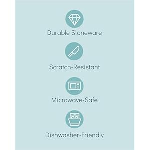 32piecedinnerwaresetsfor8modernstylestonewaredinnerwaresetscratchresistantdishwashersafeplatesandbowlssetsceramicdishsetbowlandplatesetbeigeandblue Urban Country Home Decor 32 piece dinnerware sets for 8 modern style stoneware dinnerware set scratch resistant dishwasher safe plates and bowls sets ceramic dish set bowl and plate set beige and blue urban country home decor