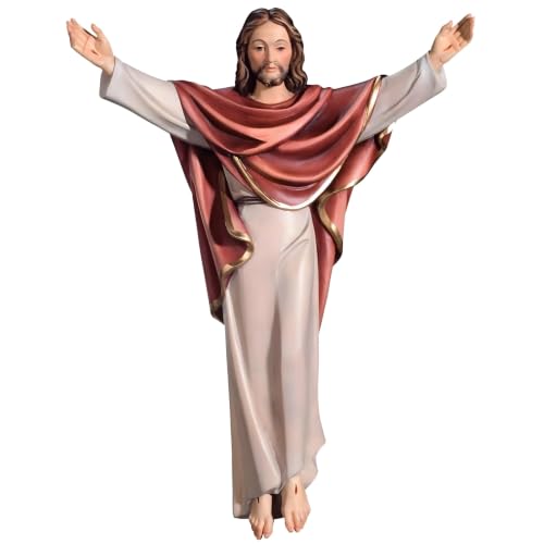 ✅ Gesù Cristo Re Risorto in legno acero firmato DOLFI, pensato per chi cerca un articolo religioso curato e riconoscibile, adatto a completare spazi devozionali, ambienti domestici, cappelle, vetrine o allestimenti sacri.