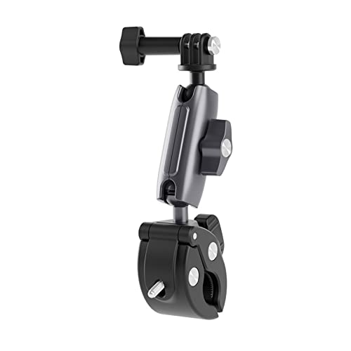 Double Ball Adapter et support de serrage pour filmer vos sorties à moto et road-trips