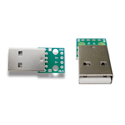 Adaptador USB-A Macho a DIP 4 pines, pack de 20 miniatura 2