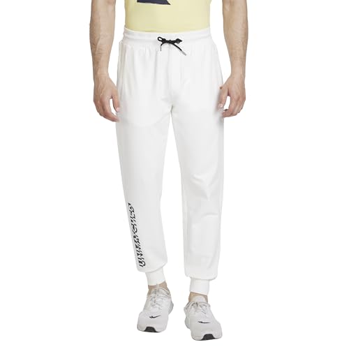 Image of Spykar Men's Mid Rise Fitted Track Pants