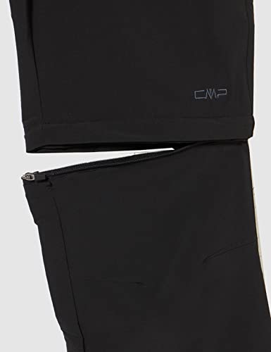 CMP Herren Hose Zip Off, antracite, C25, 3T51647CF