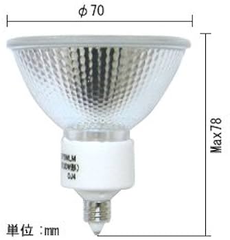 Amazon | USHIO ダイクロハロゲン JDRφ70 130W形 広角 E11口金 【10個