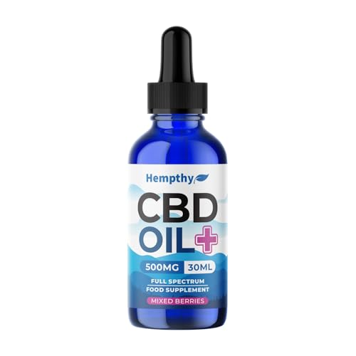 High Strength 500mg CBD Hemp Oil Drops